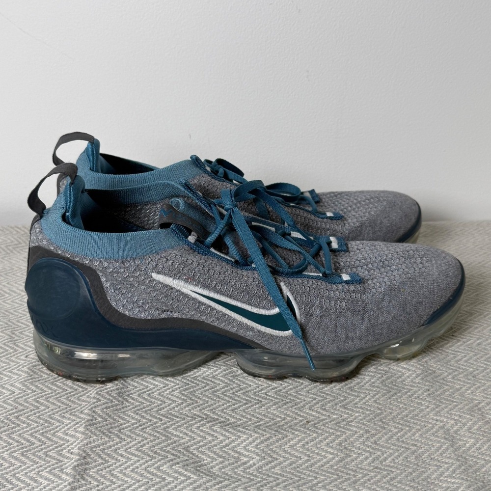 Size 11 - Nike Air Vapormax DC9394-400 Mens Rift Blue Gray Athletic Shoes